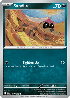Sandile 057/086 Normal Black Bolt