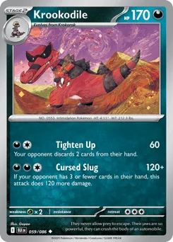 Krookodile 059/086 Reverse Holo Black Bolt