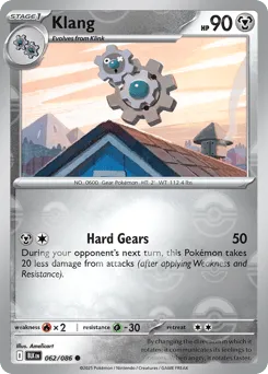 Klang 062/086 Poké Ball Black Bolt