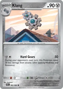 Klang 062/086 Reverse Holo Black Bolt