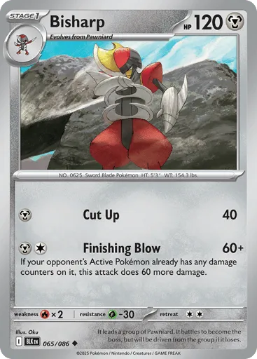 Bisharp 065/086 Black Bolt