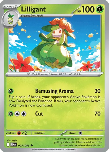 Lilligant 007/086 Black Bolt