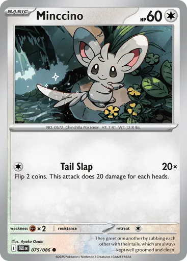 Minccino 075/086 Black Bolt