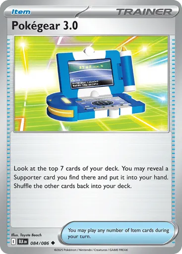 Pokégear 3.0 084/086 Black Bolt