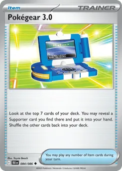 Pokégear 3.0 084/086 Normal Black Bolt