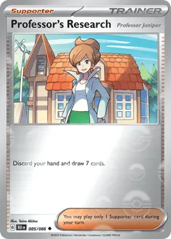 Professor's Research 085/086 Poké Ball Black Bolt