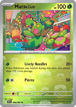 Maractus 008/086 Master Ball Black Bolt