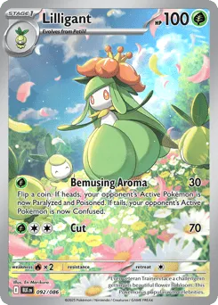 Lilligant 092/086 Holo Black Bolt