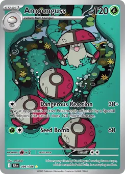 Amoonguss 096/086 Holo Black Bolt