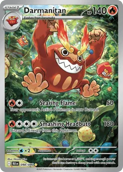 Darmanitan 098/086 Holo Black Bolt