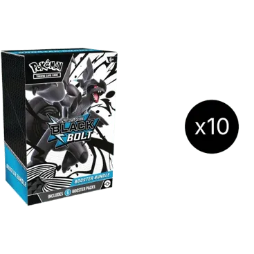 Black Bolt Booster Bundle Display